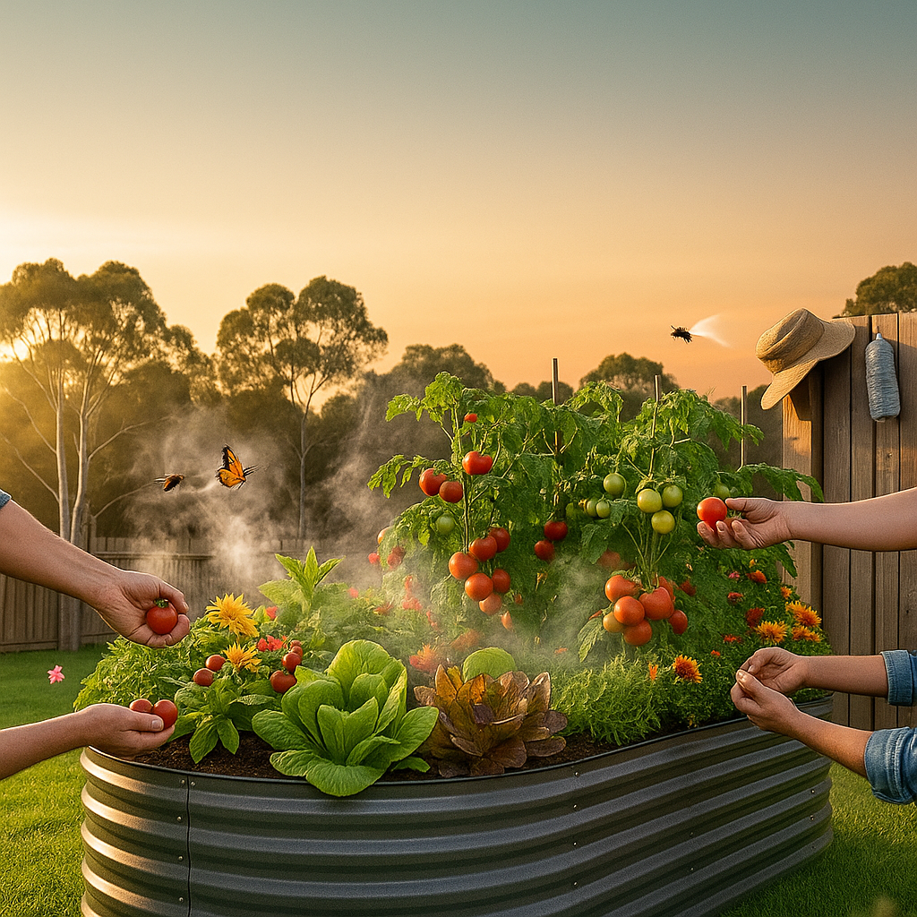 Durable Galvanised Steel Garden Bed