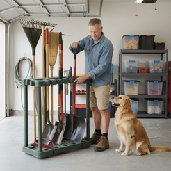Premium Garden Tool Organizer